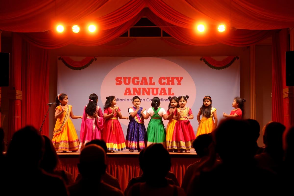 Junior wing folk dance — Annual Day, December 2025